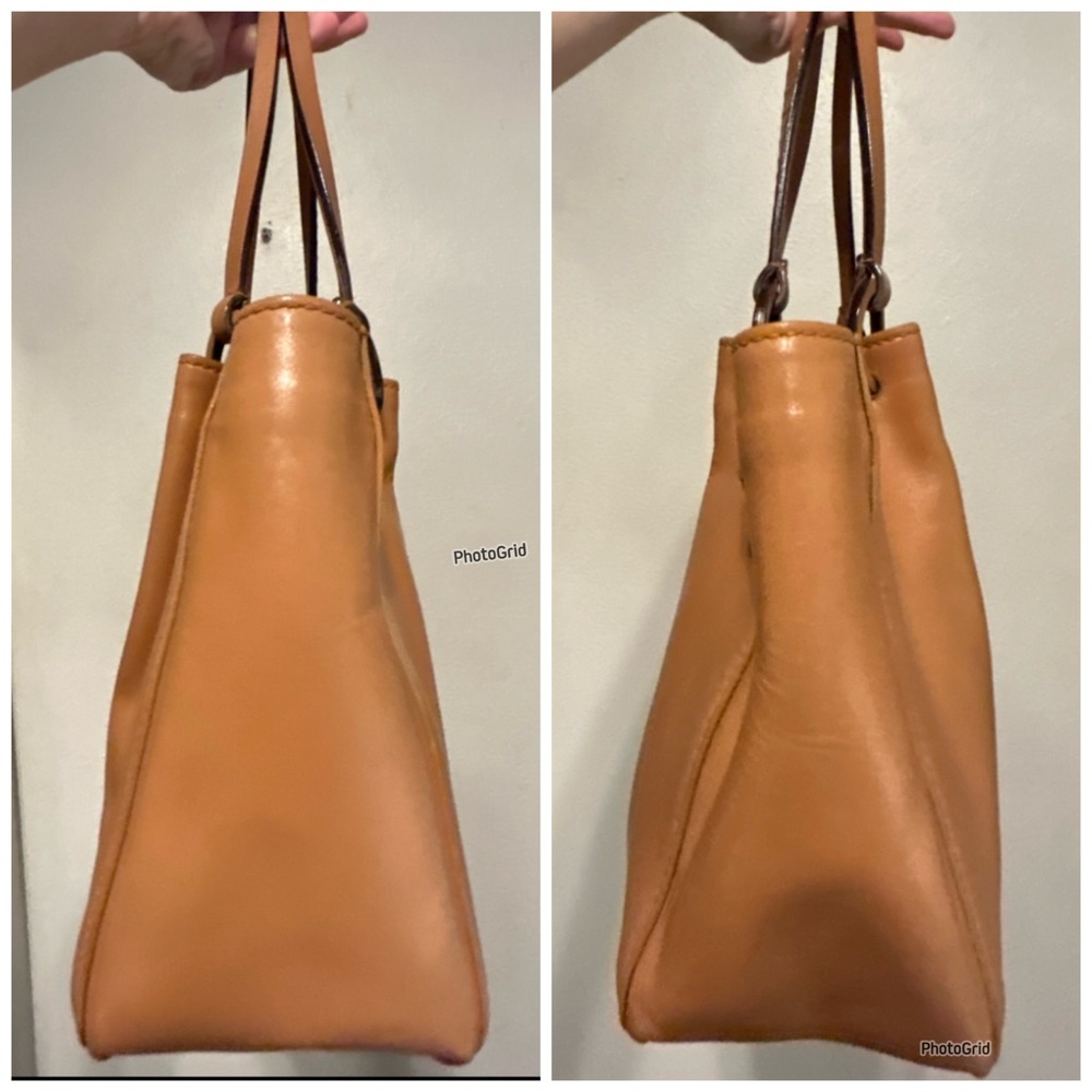 GUCCI Tom Ford Jackie Vitello Calfskin Leather Bag w/ Zip Pouch Vintage 90s VTG - Picture 9 of 16